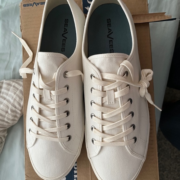 Seavees - Mens - Monterey Sneaker Classic - White - Mens 13 - Brand New unworn - Picture 5 of 5